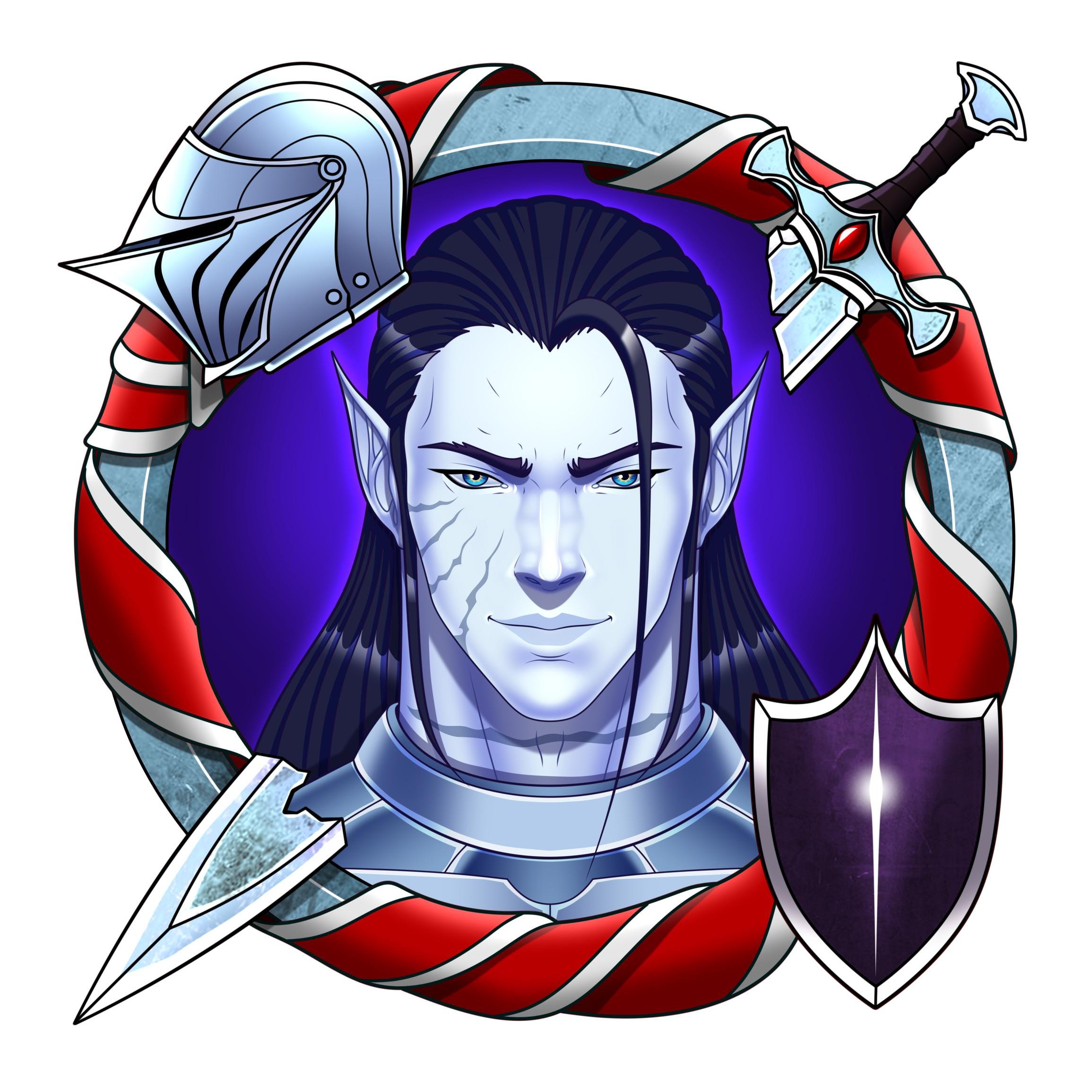 Custom DND Character Portrait | Fantasy RPG Commission Art | Token ...