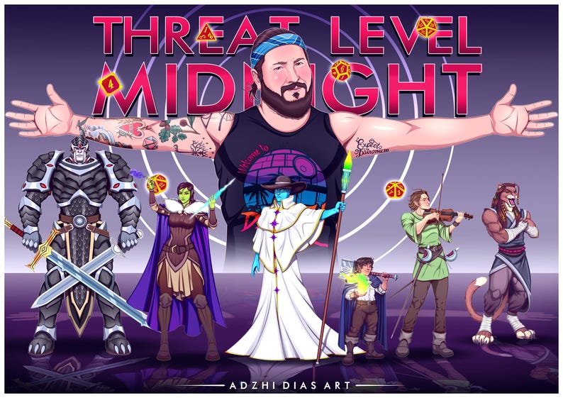 DND GROUP COMMISSION ART