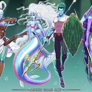 DND PARTY COMMISSION ART