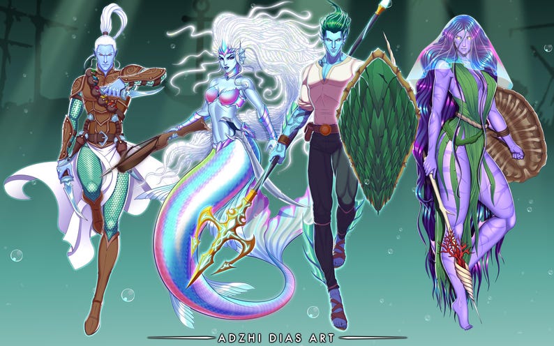 DND PARTY COMMISSION ART