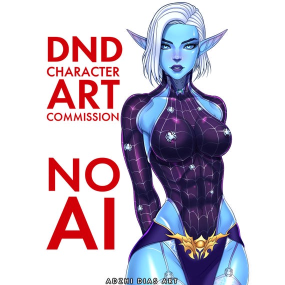 DND COMMISSION, Custom D&D art, DnD party group portrait, fantasy character illustration