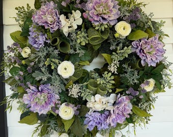 Handmade Floral Wreath