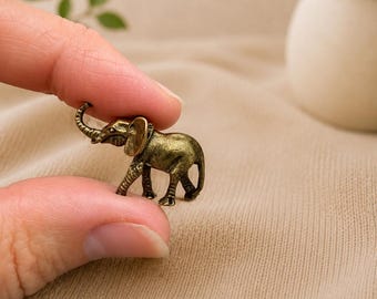 Miniature Brassy Elephant