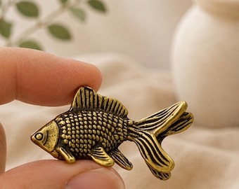 Miniature Brass Fish