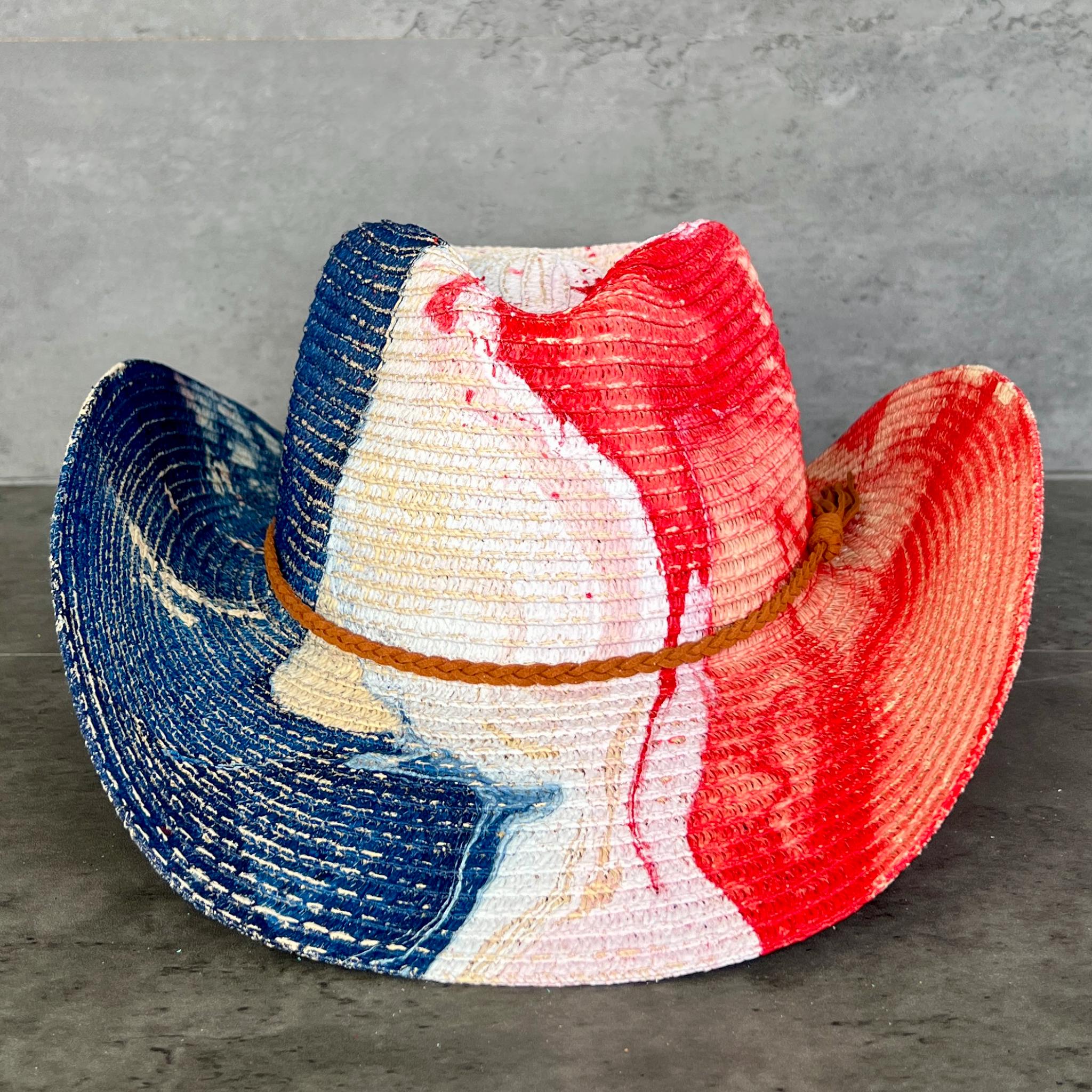 Red White and Blue Sun Hats - Etsy display picture 1