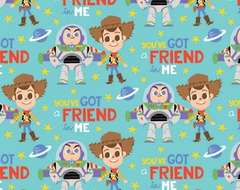 Disney Toy Story Friends cotton Fabric