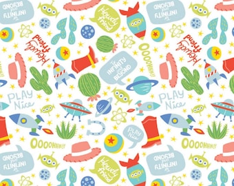 Disney Toy Story coordinate cotton Fabric