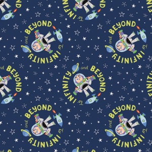 Disney Toy Story Buzz cotton Fabric