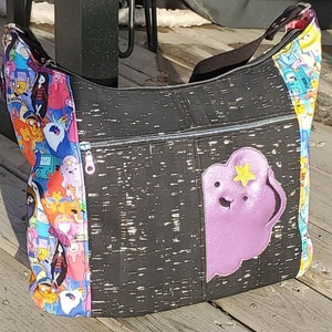 Adventure Time Inspired Hobo Bag
