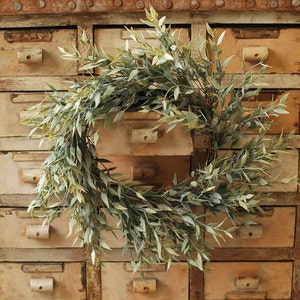 13&quot; SMALL Twilight Ash Wreath (tip to tip measurement)