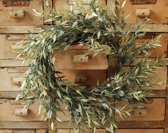 13" SMALL Twilight Ash Wreath (tip to tip measurement)