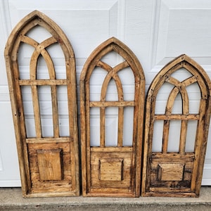 One Brown Rustic Arch