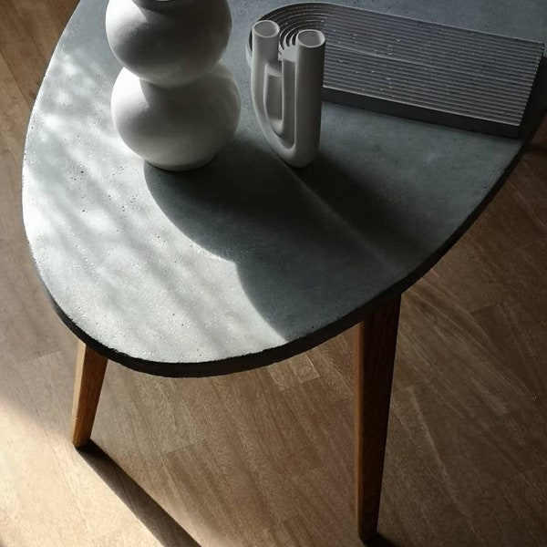 Concrete Coffee Table Etsy