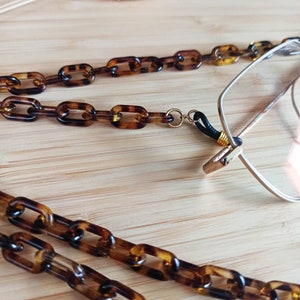 Tortoiseshell glasses chain image 1