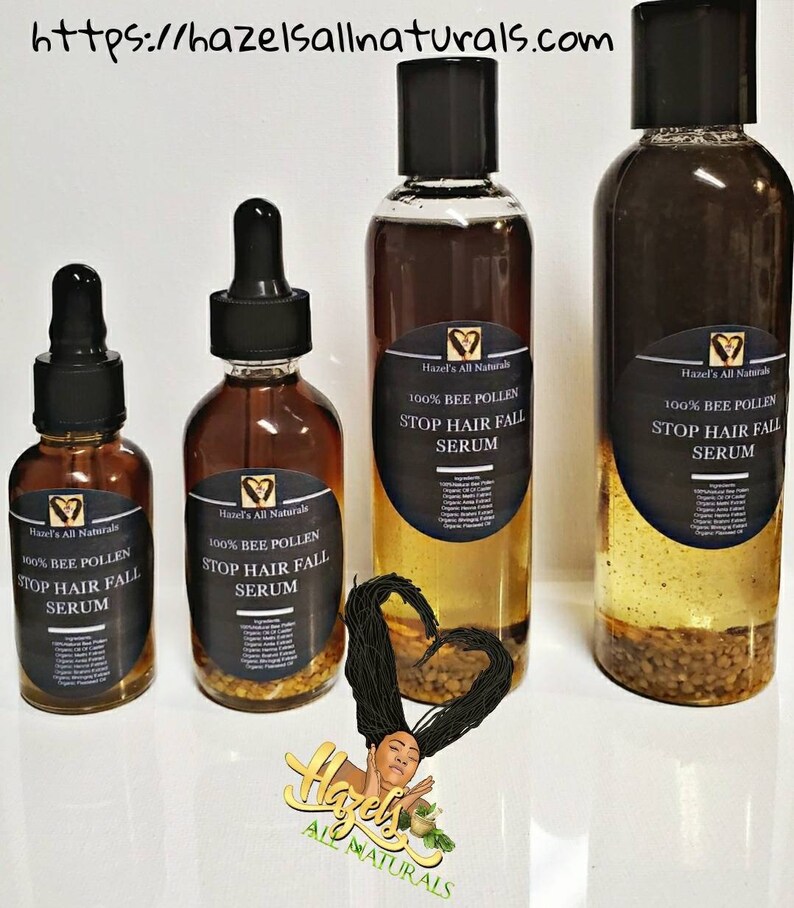 Bee pollen Stop hair fall hair growth hair growth Serum | Etsy