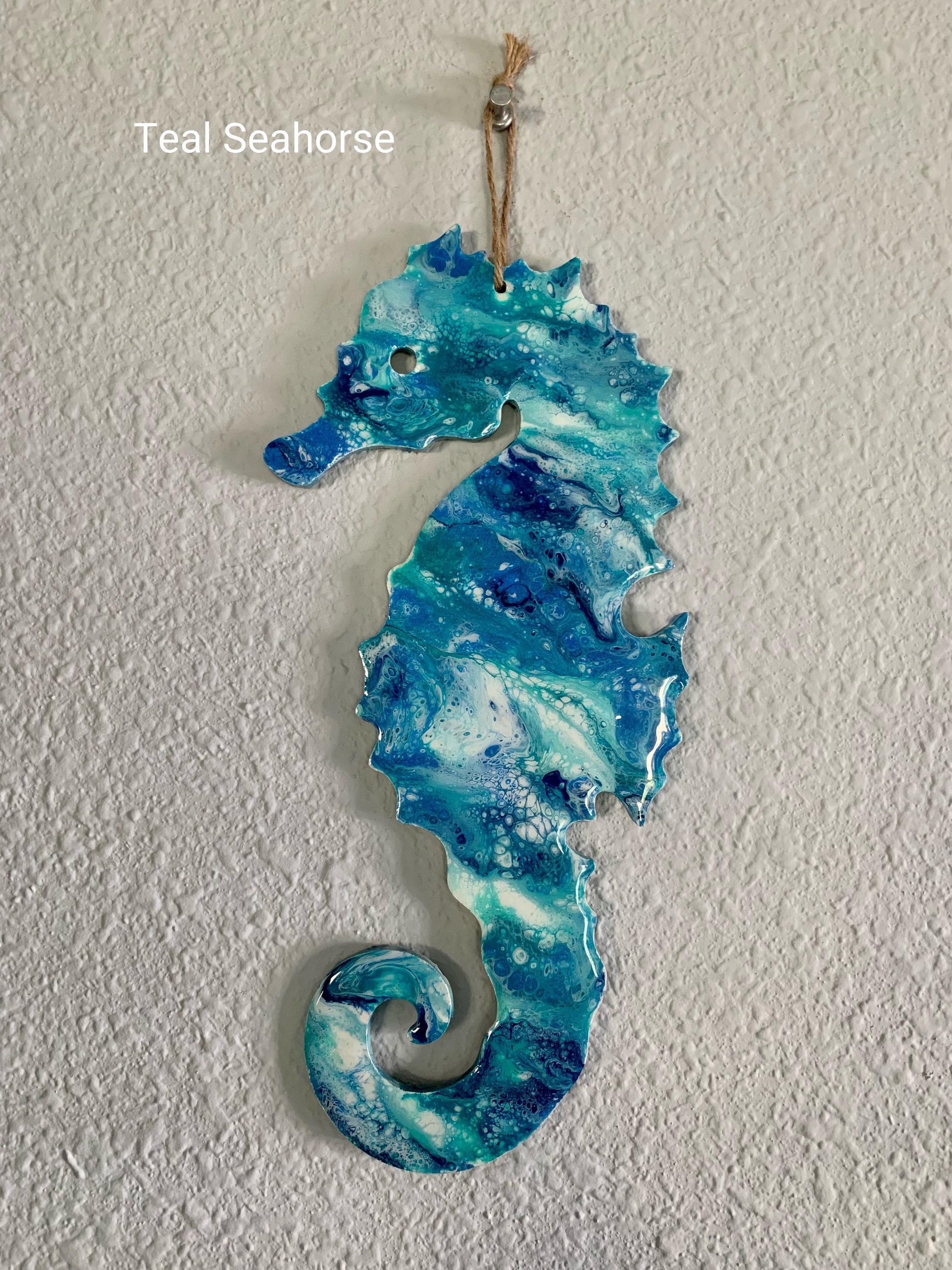 Seahorse Wall Art Etsy