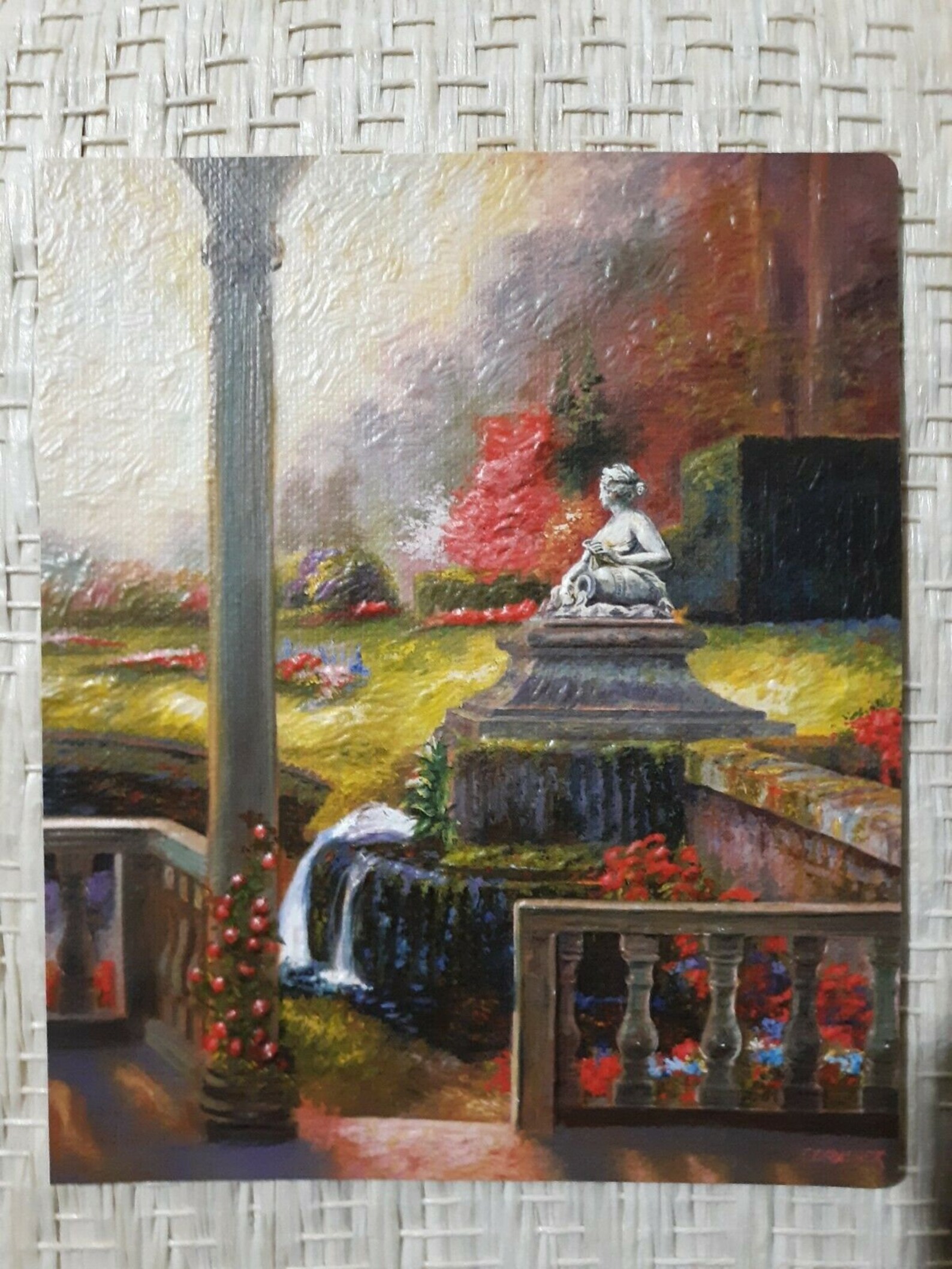 5 Blank Art Cards From Paintings. 5 Envelopes Are Included. Etsy