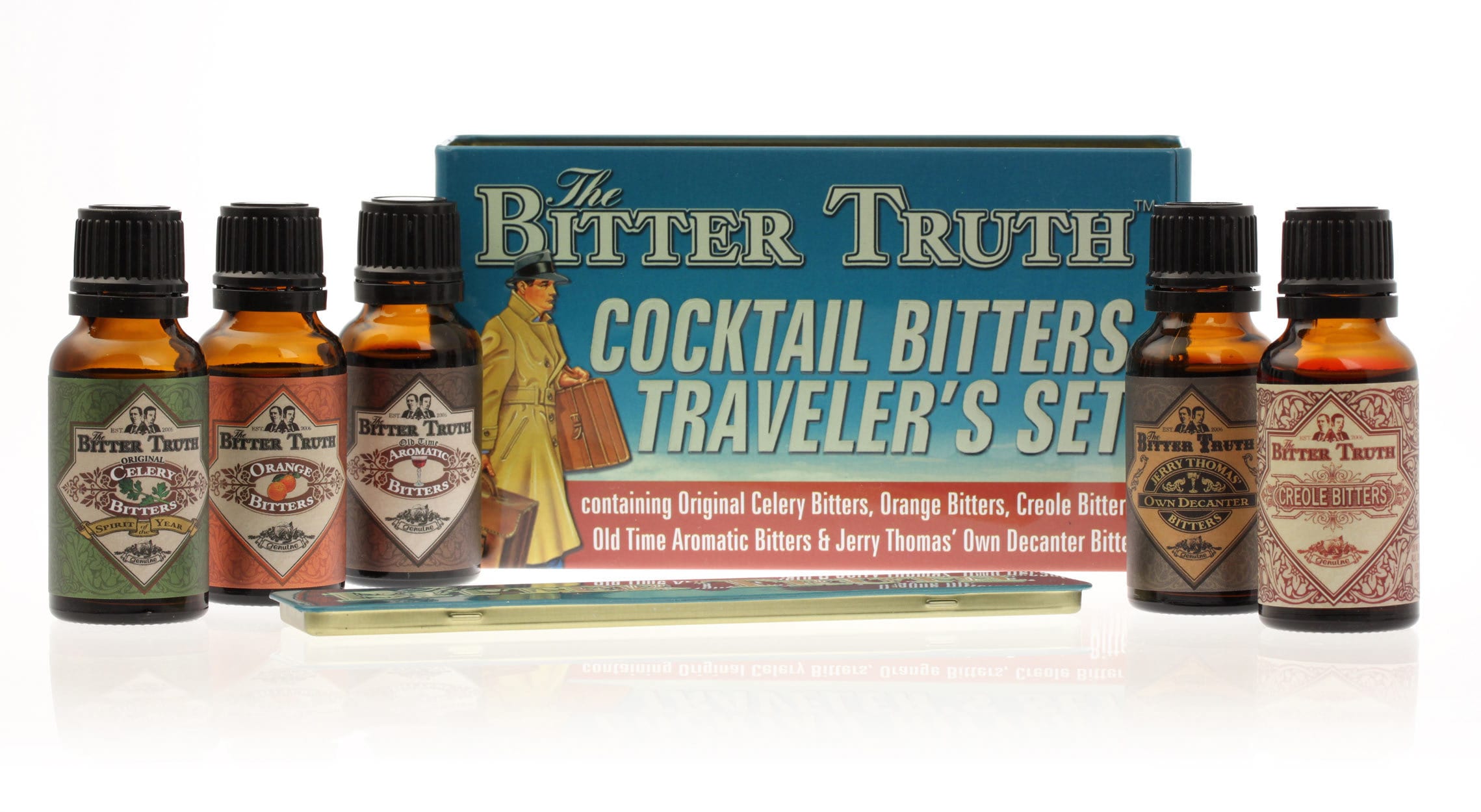The Bitter Truth Cocktail Bitters Travelers Set Etsy