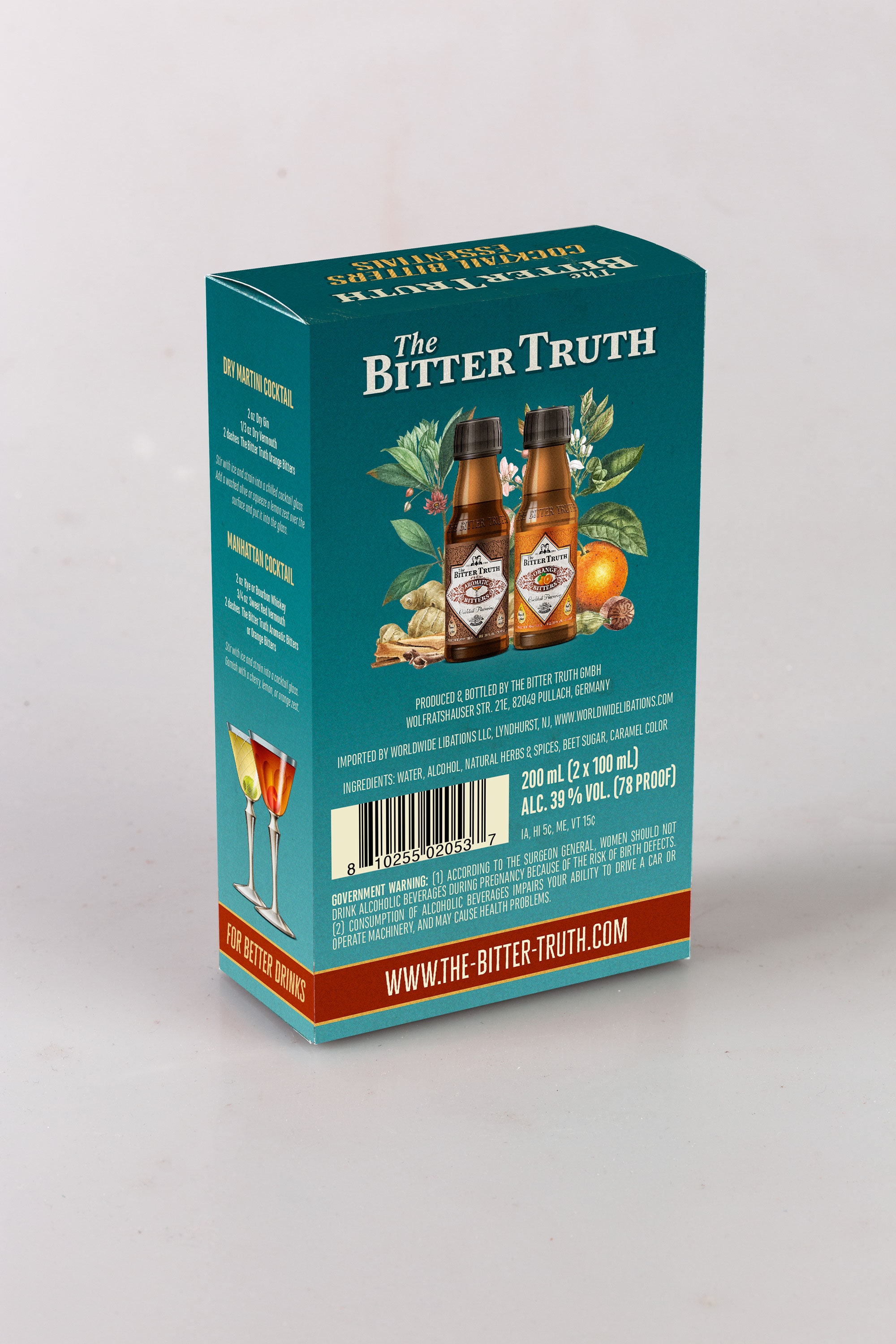The Bitter Truth Cocktails Bitters Essentials Etsy