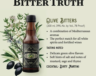 The Bitter Truth Olive bitters