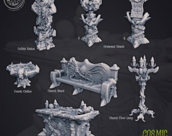 Download Church Fantasy Northvakt Dnd D D 40k Pathfinder Age Of Sigmar 3d Layered Scenery Games Puzzles Toys Games