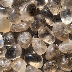 Smokey Quartz Tumble Stone - Natural Root Chakra Crystal