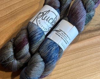 Plucky Lustre Fingering yarn