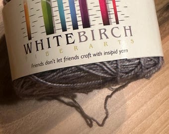 Whitebirch gradient hand dyed sock weight yarn