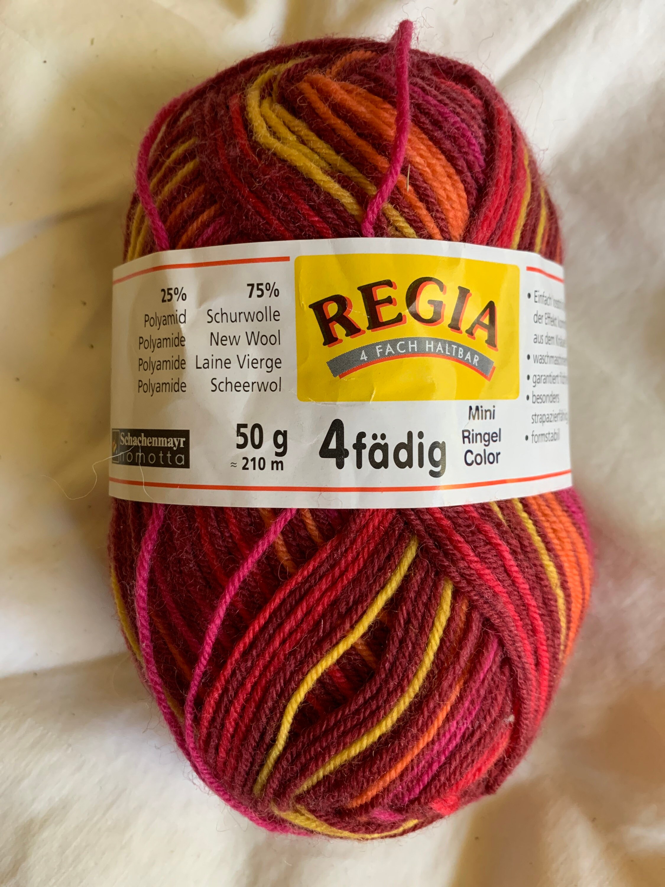 Regia 4ply variegated sock yarn Etsy