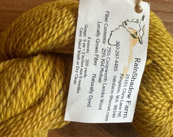 Rainshadow Farm hand dyed yarn