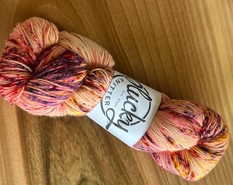 Plucky Feet hand dyed yarn