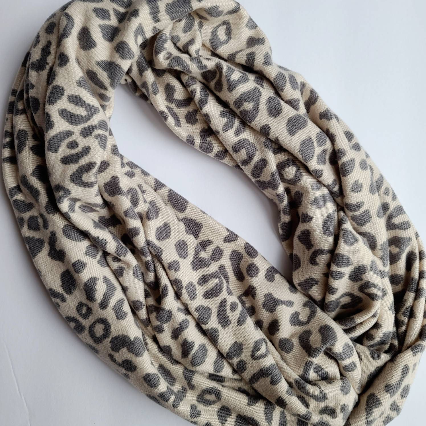 White/Brown Single Colours and Beauty Scarf combined animal print WOMEN FASHION Accessories Shawl White discount 97% 