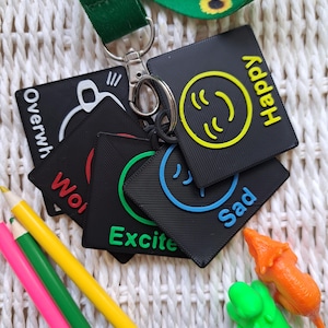 Autisme en SEN-communicatietags | Emotiesymbolen | PECS, non-verbaal aac, ADHD, ondersteuning autisme