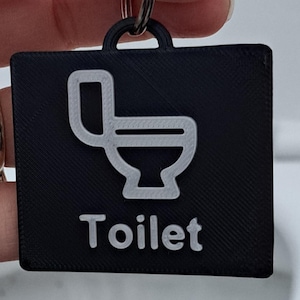 Toiletcommunicatietag: non-verbale ondersteuning, visuele ondersteuning SEN, PECS-alternatief, zindelijkheidstraining voor non-verbaal, 3D-geprint plastic