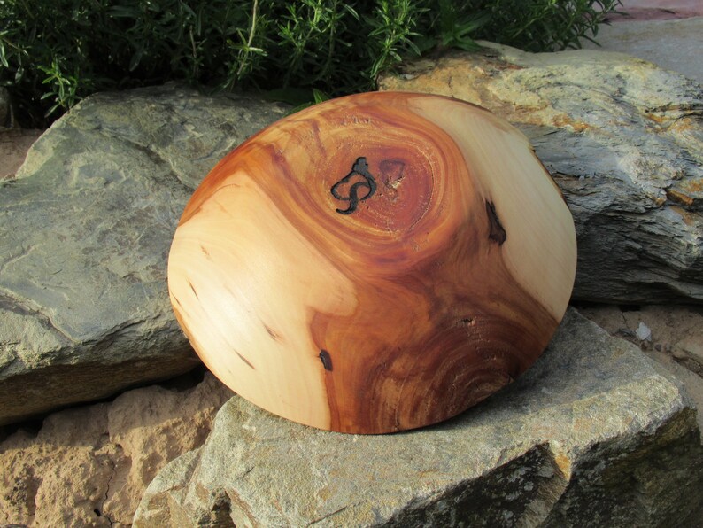 schüssel aus apfelbaumholz