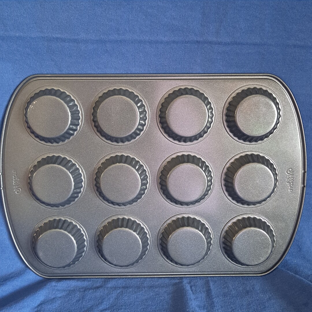 Wilton MINI TART PAN 12 Cavity Quiche Muffin Cupcake Baking Etsy