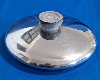 Vintage REVERE WARE Replacement LID 5 7/8" Metal Cover Pot Pan Skillet Stainless Steel