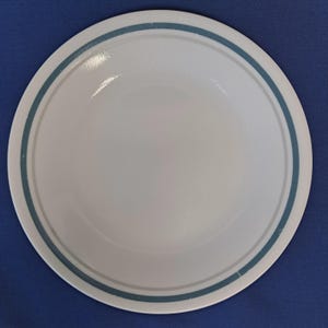 Vintage Corelle INDIGO 6 3/4&quot; BREAD PLATE Corning Butter Dessert Replacement