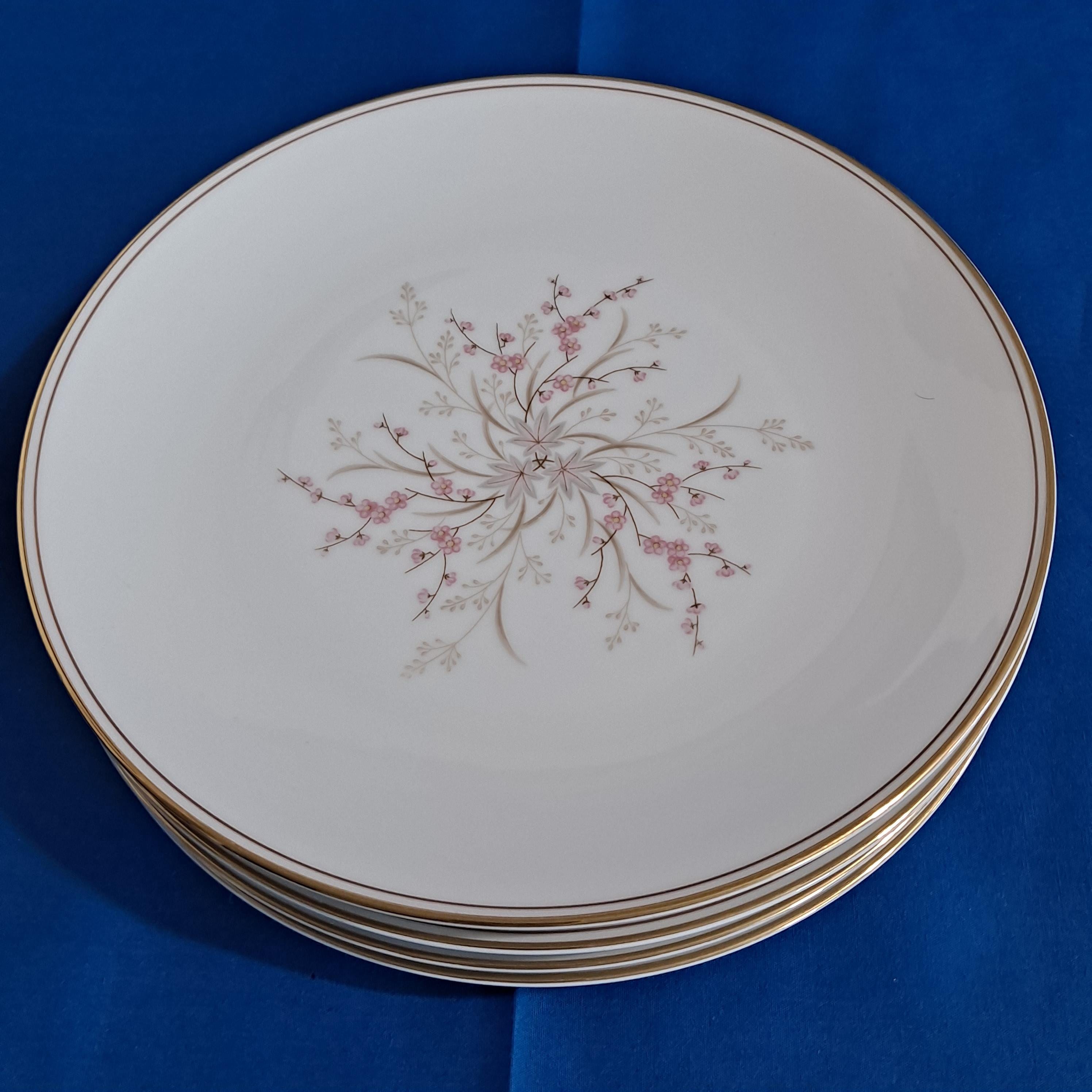 Vintage Lot 4 Noritake CLAIRE 8 1/4