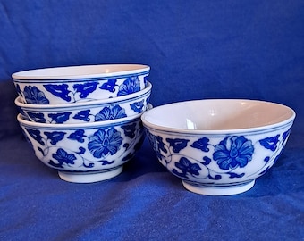 Tasses ARCOROC FRANCE en verre fumé avec sous-tasses - 1970 - France