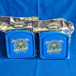 Set 2 Teenage Mutant NINJA TURTLES Sandwichhouders Papa Kids lunchbox broodcontainer Snackpakket