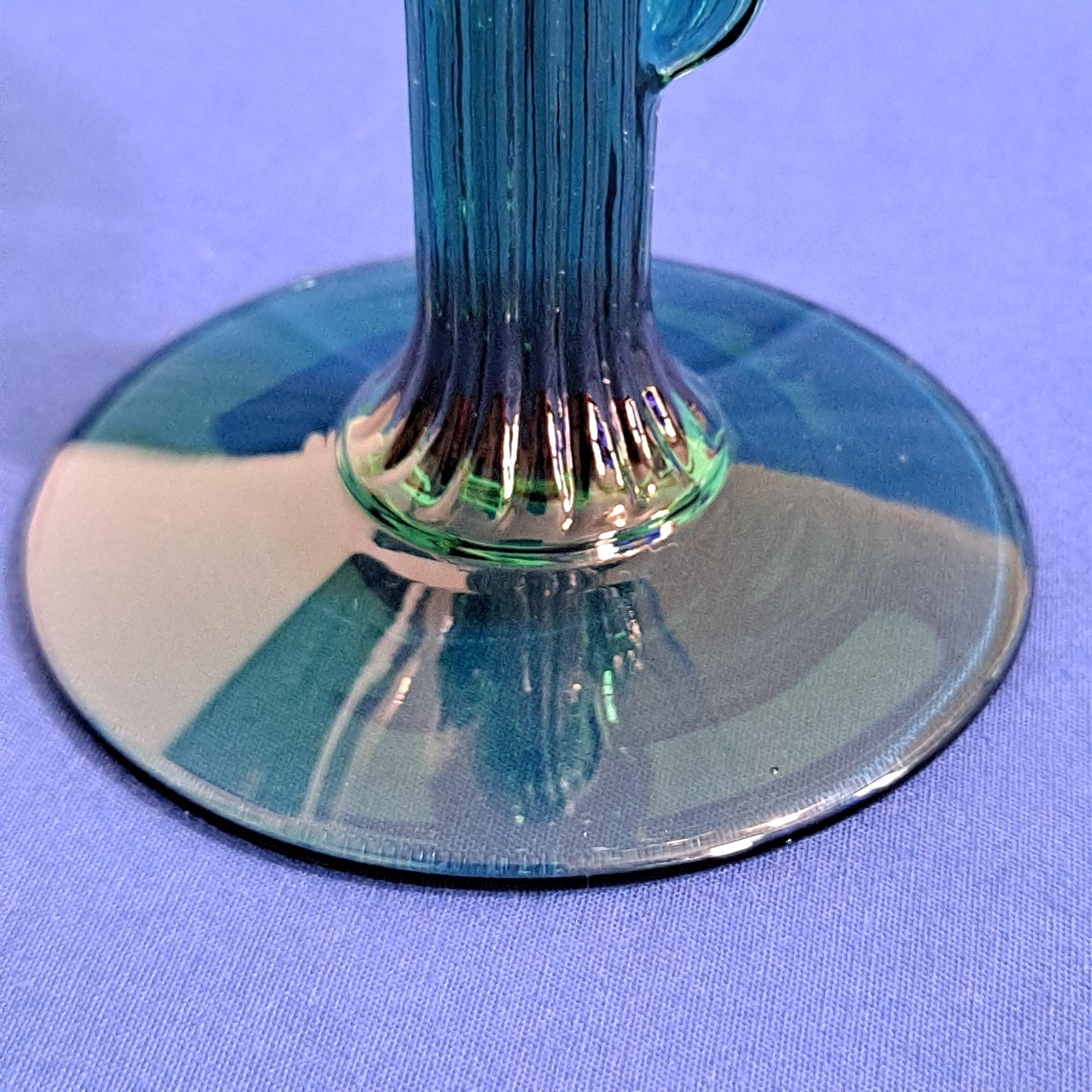 Pichet à Margarita Vert + 4 Verres Cactus Libbey – Set Tiki Vintage, Neuf