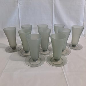 Lot de 10 coupes PARFAIT Tupperware # 753/4 grandes coupes à pudding bols à dessert en gelée de gélatine