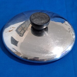 Vintage REVERE WARE Replacement LID 5 7/8" Metal Cover Pot Pan Skillet Stainless Steel