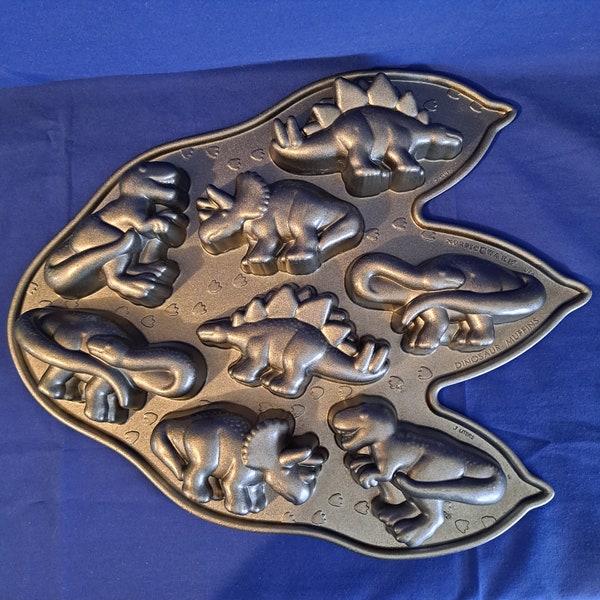 Dinosaur Cake Pan Etsy