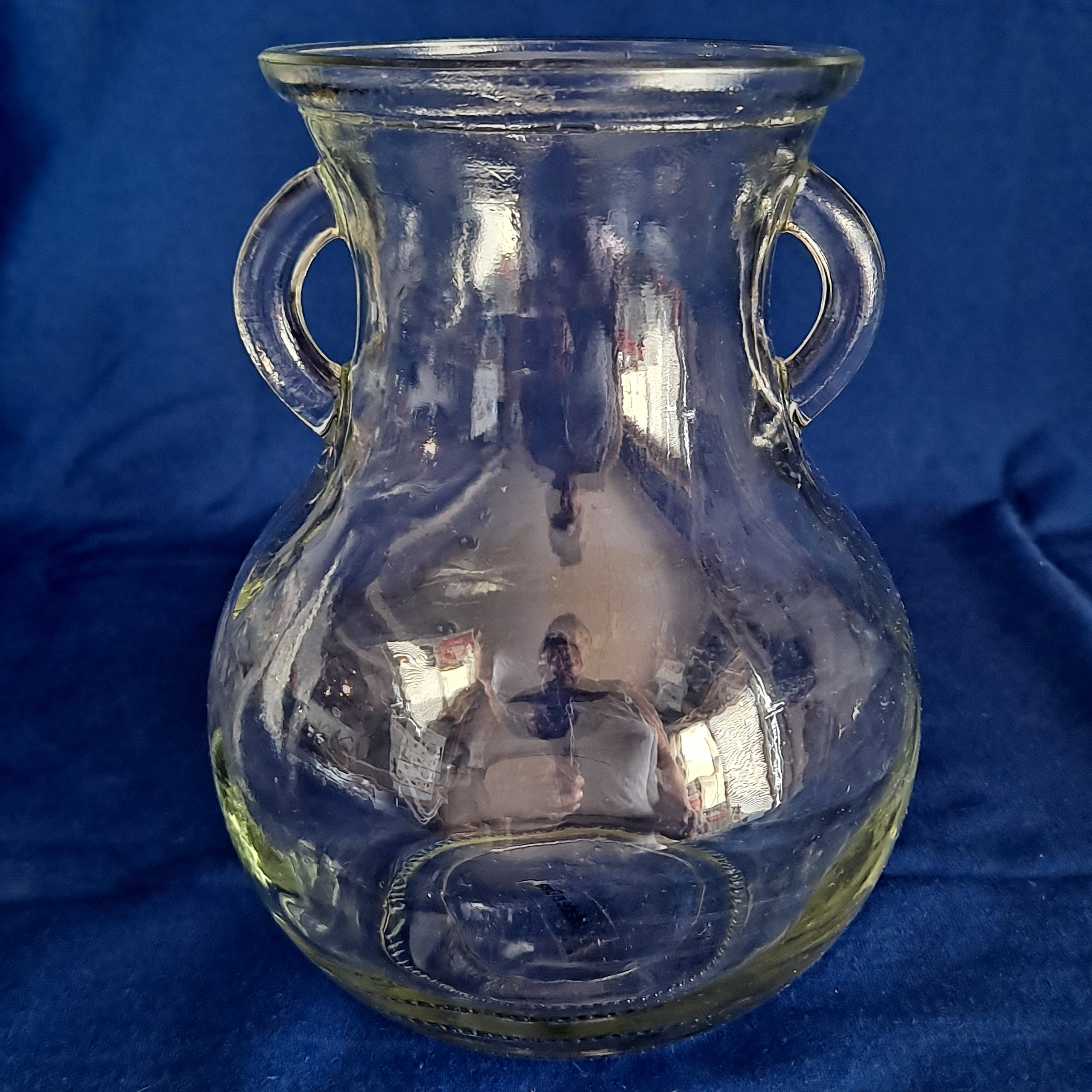 Art Deco Glass Vase - Etsy