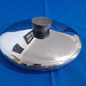 Vintage REVERE WARE Replacement LID 6 3/4" Metal Cover Pot Pan Skillet Stainless Steel