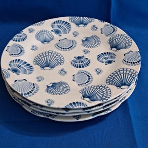 Lot 4 Royal Norfolk NAUTICAL Salad PLATES 7 1/2