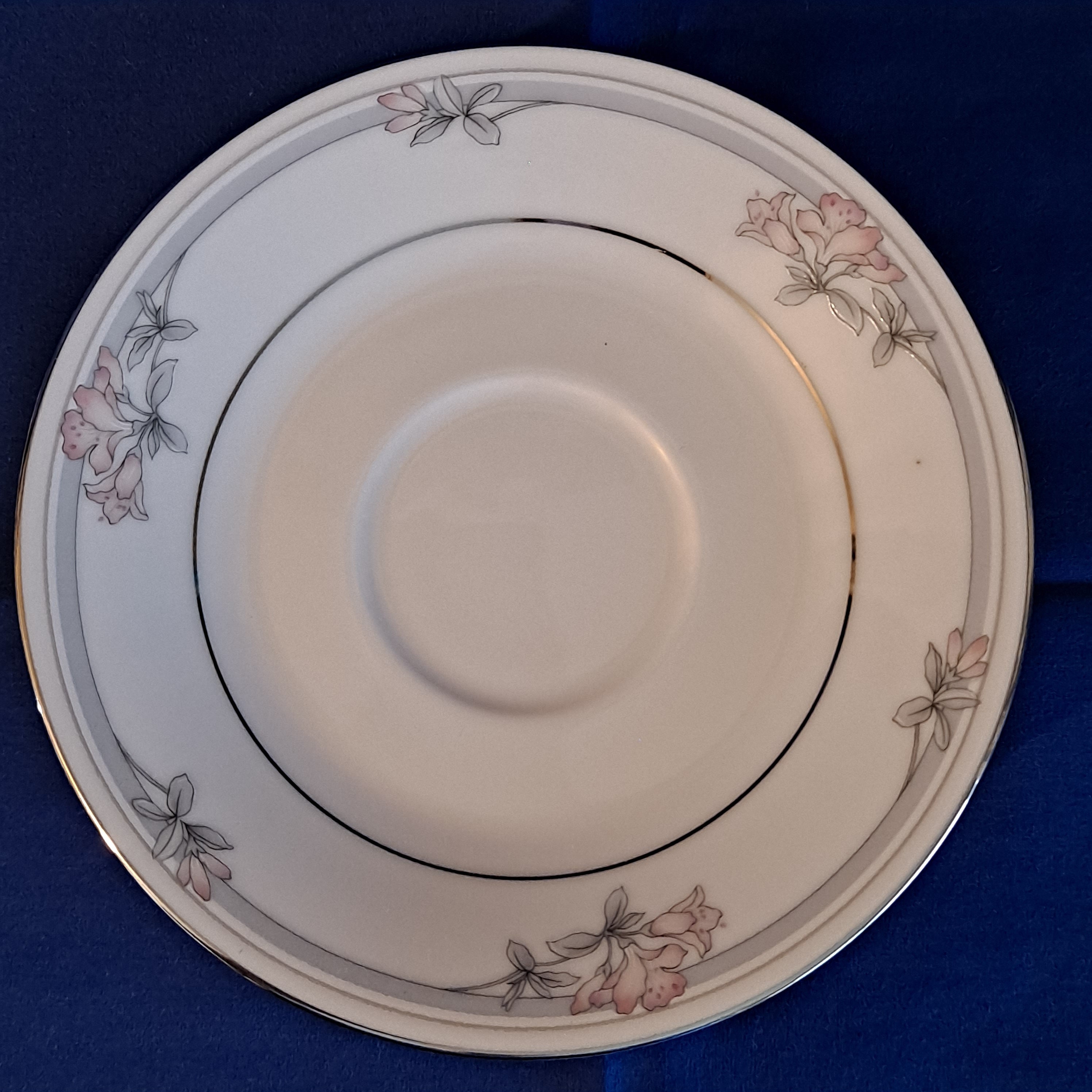 Vintage Lot 6 Noritake LEGENDARY China TARKINGTON SAUCERS 3695