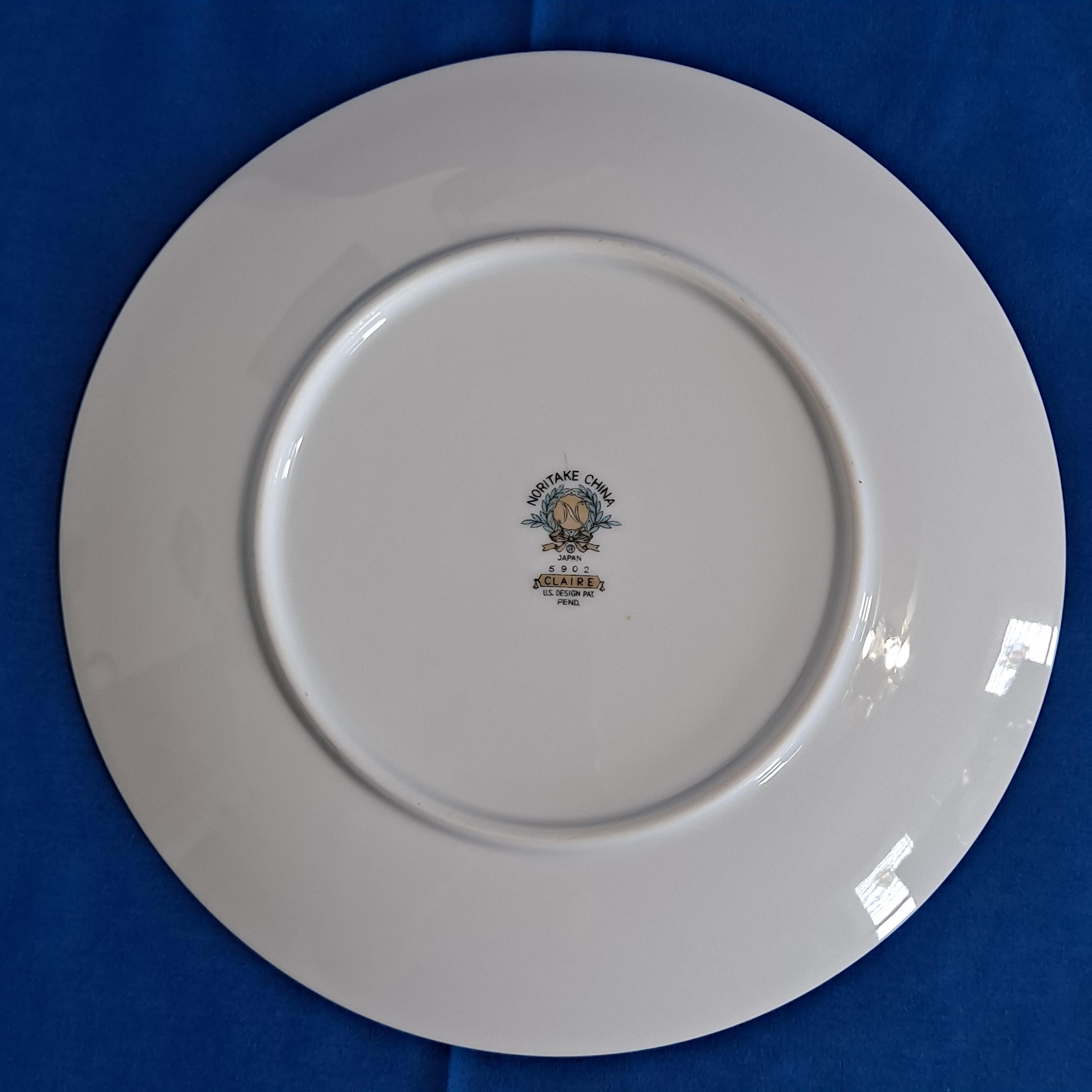 Vintage Lot 4 Noritake CLAIRE 8 1/4